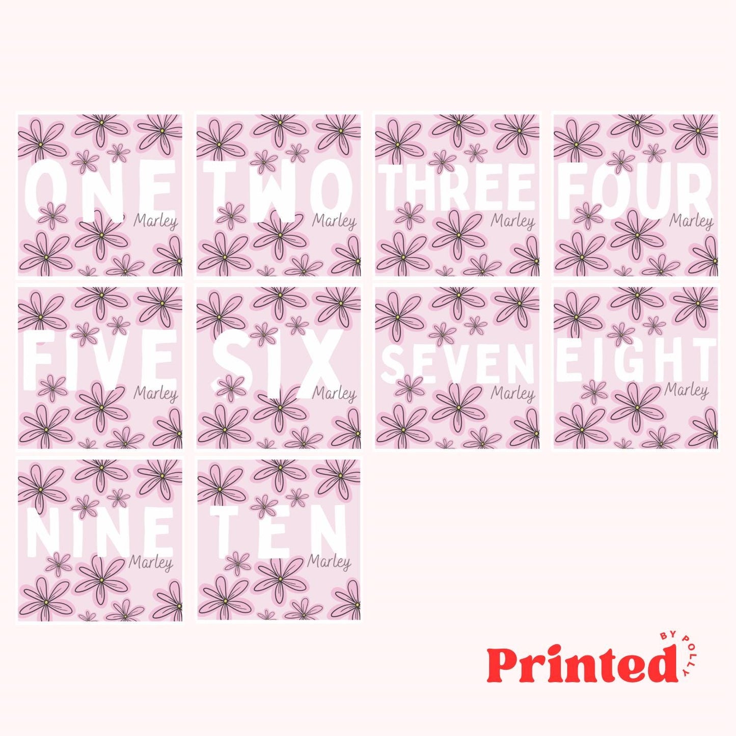 1st Personalised Birthday Card