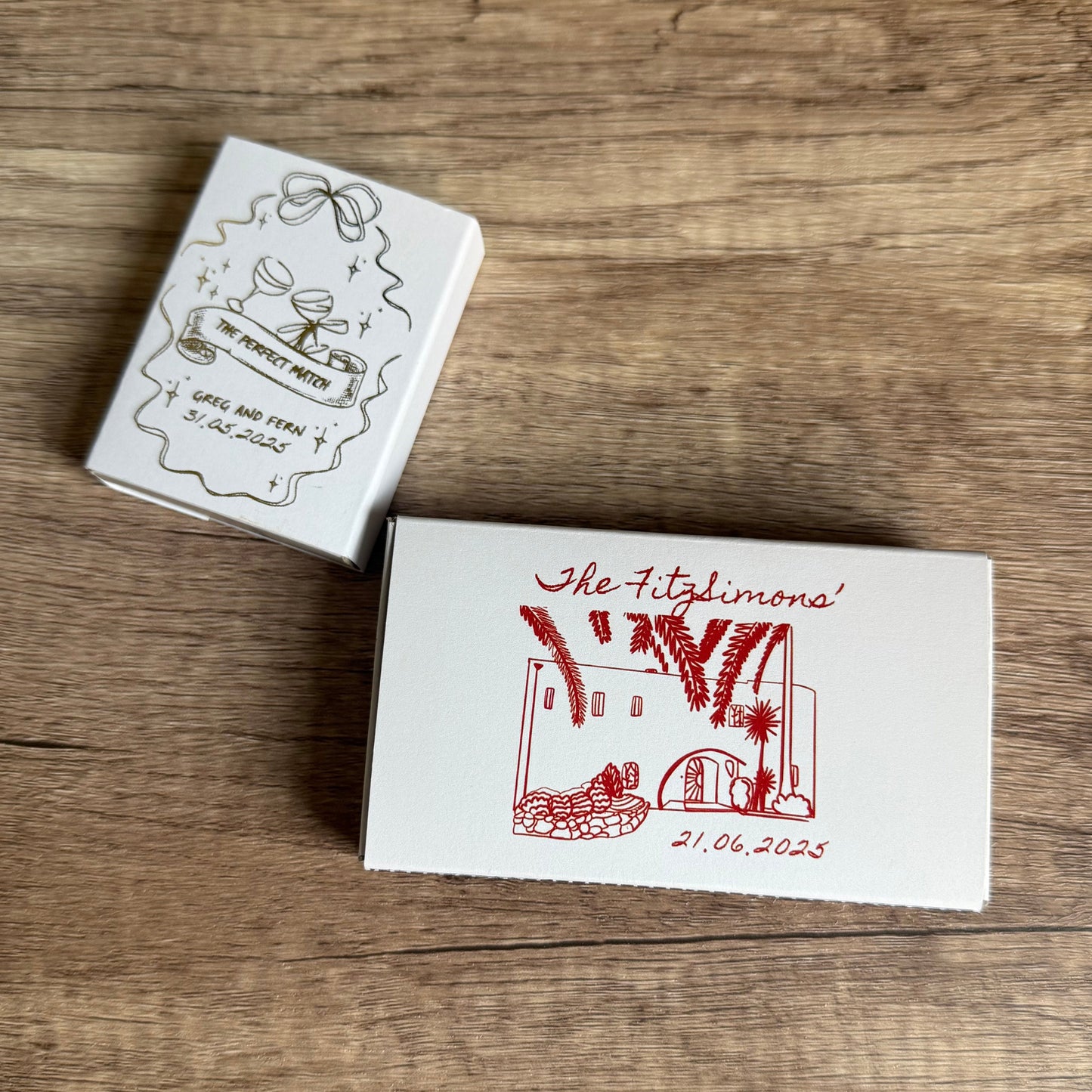 Large Extra Long Matchboxes