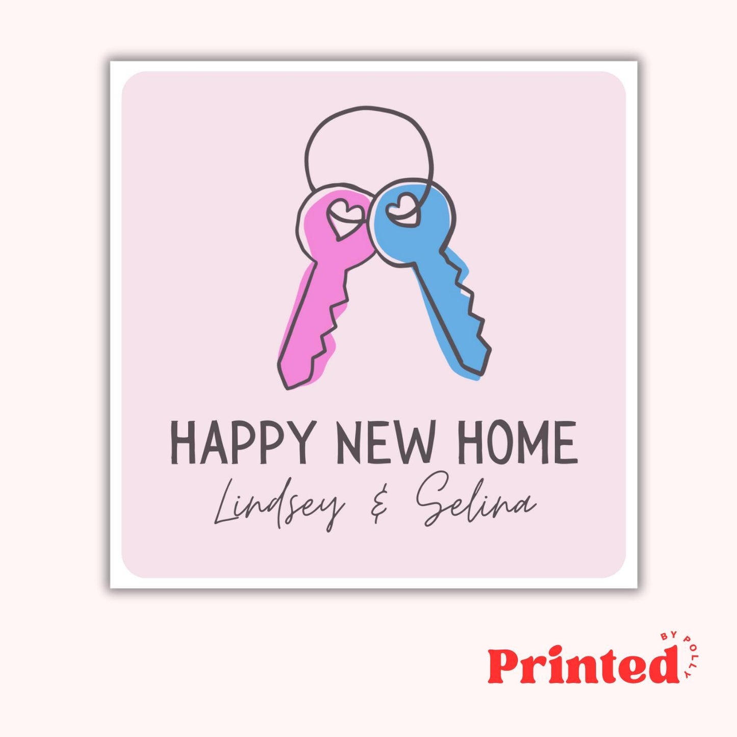 New Home Personalised Card