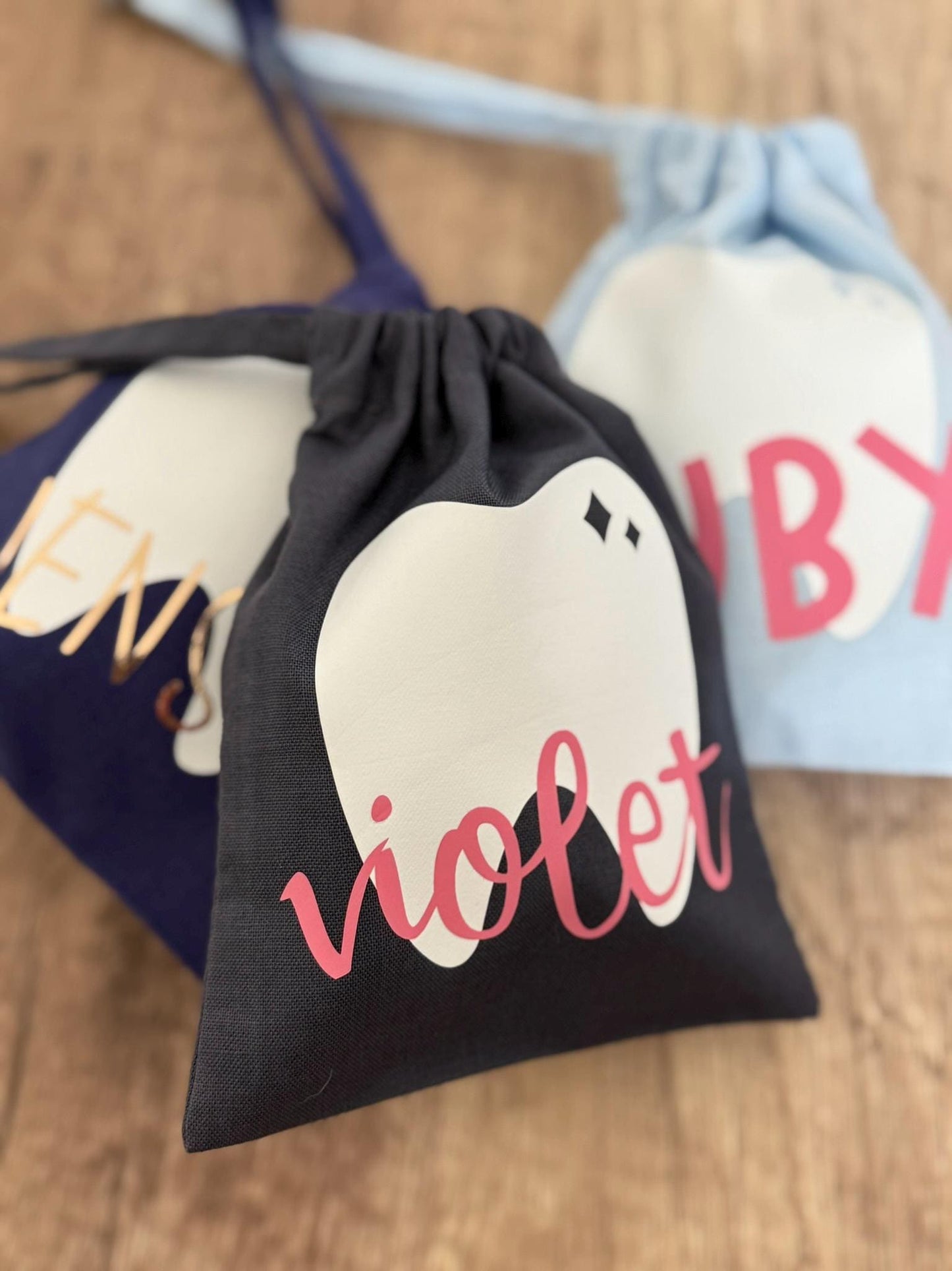Tooth Fairy Personalised Pouch Bag
