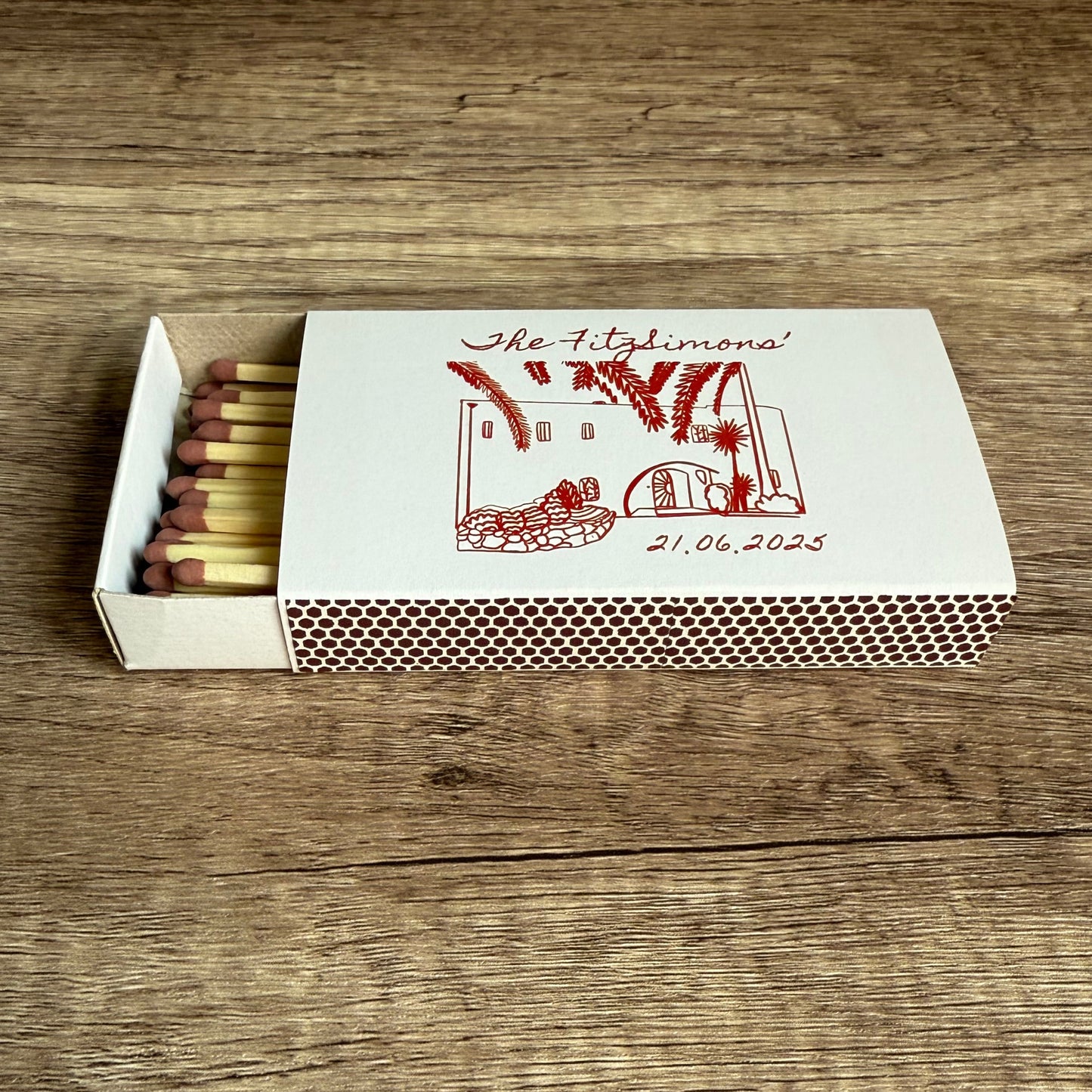 Large Extra Long Matchboxes