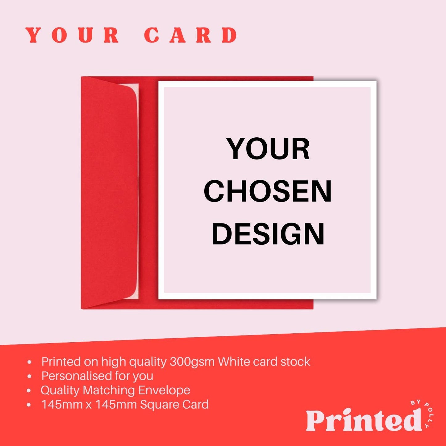 Personalised Cherry Birthday Card