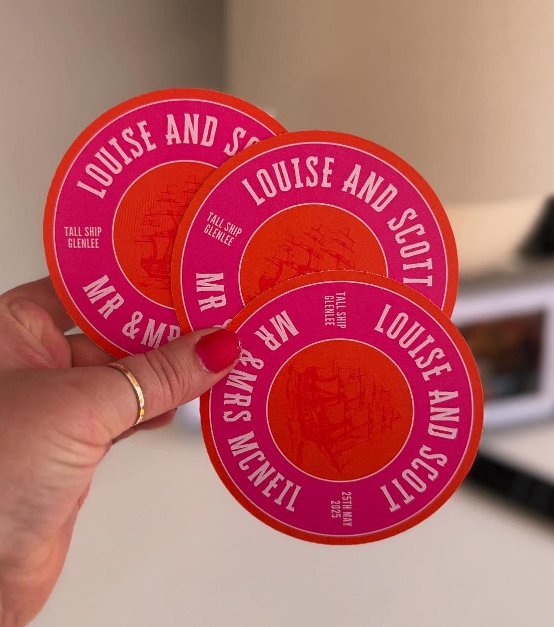 Personalised Beer Mats / Coasters