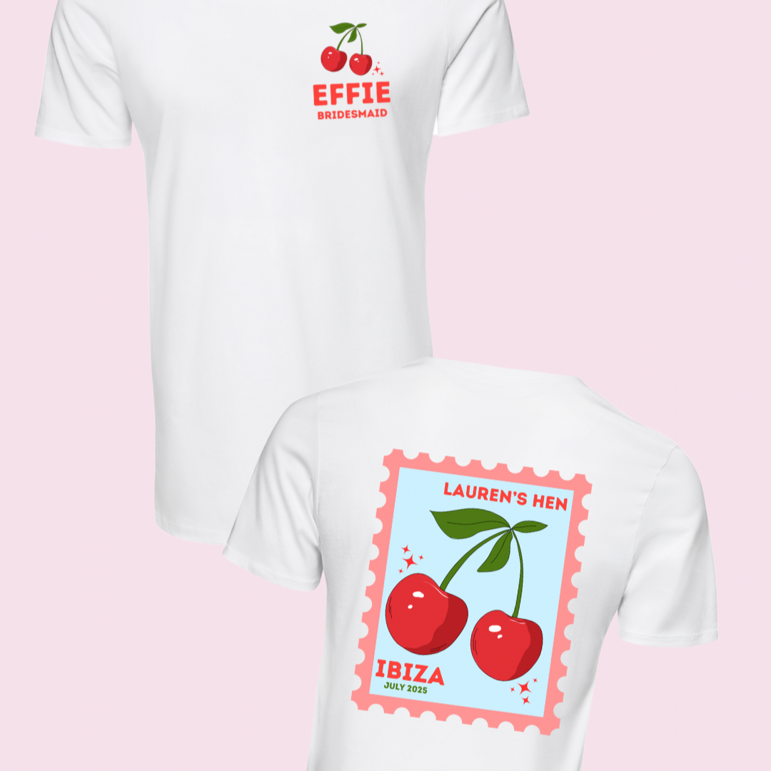 Cherry Hen Do T-shirt