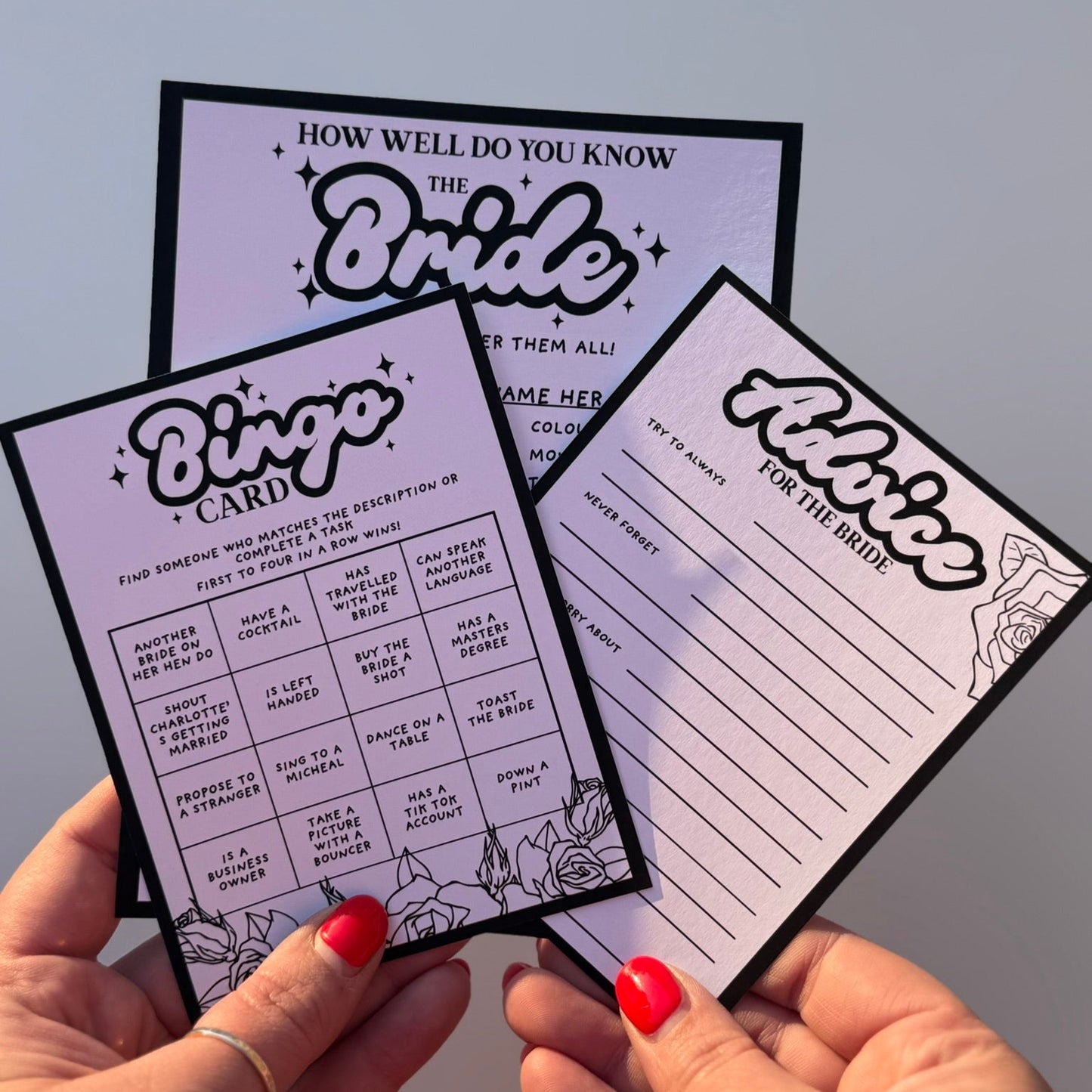 Till death do us party - Hen do Cards (Packs of 10)
