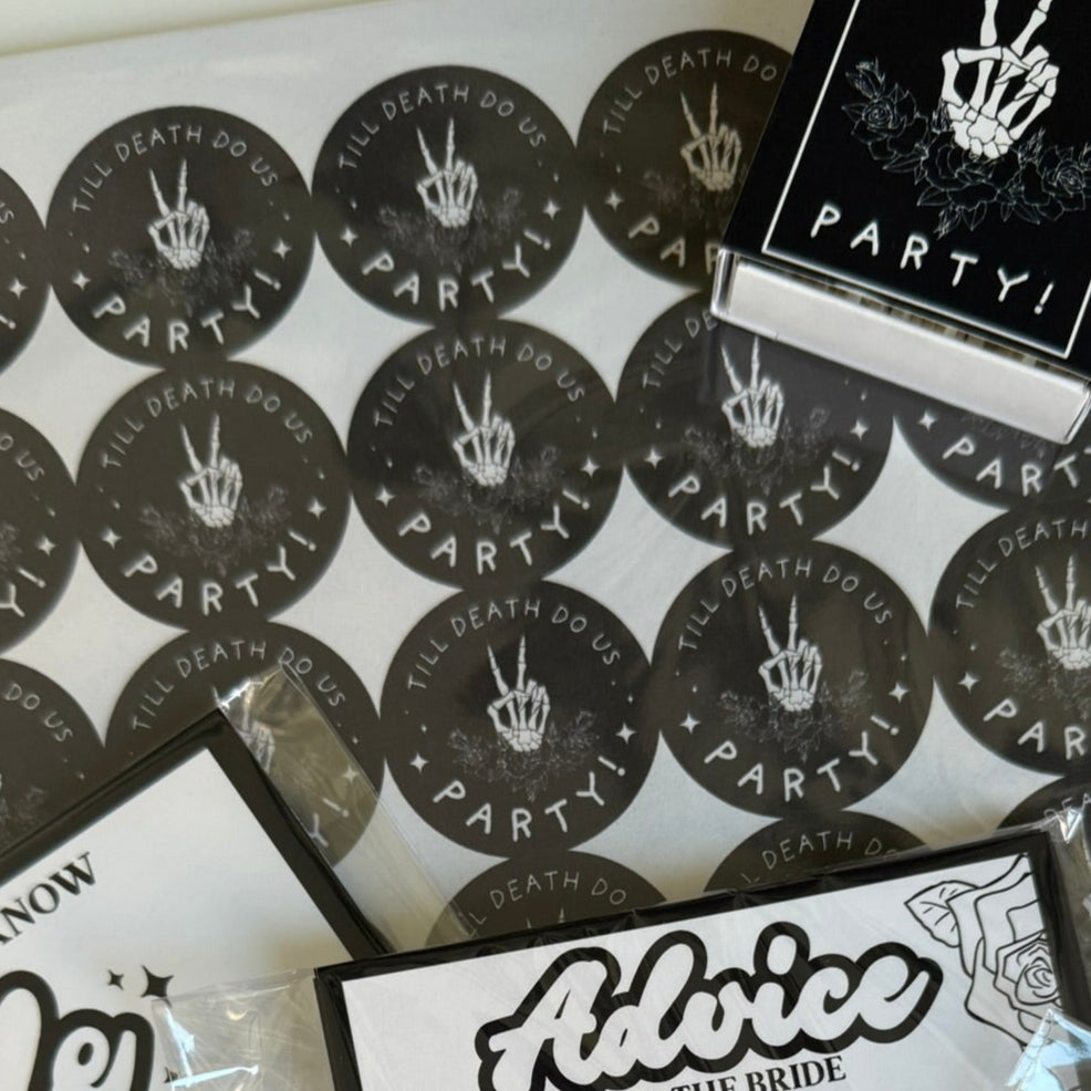 Round Permanent Stickers