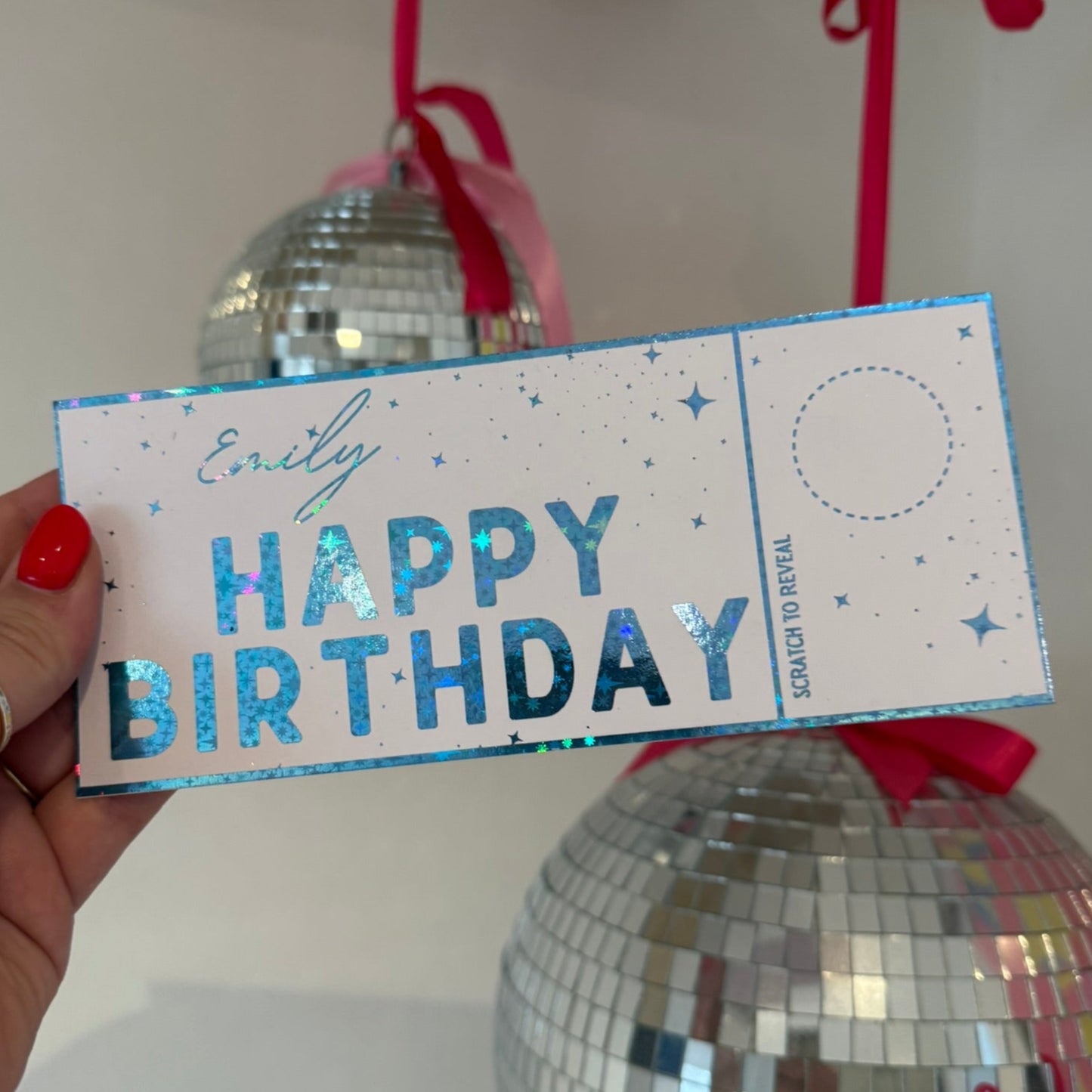 Happy Birthday Ticket