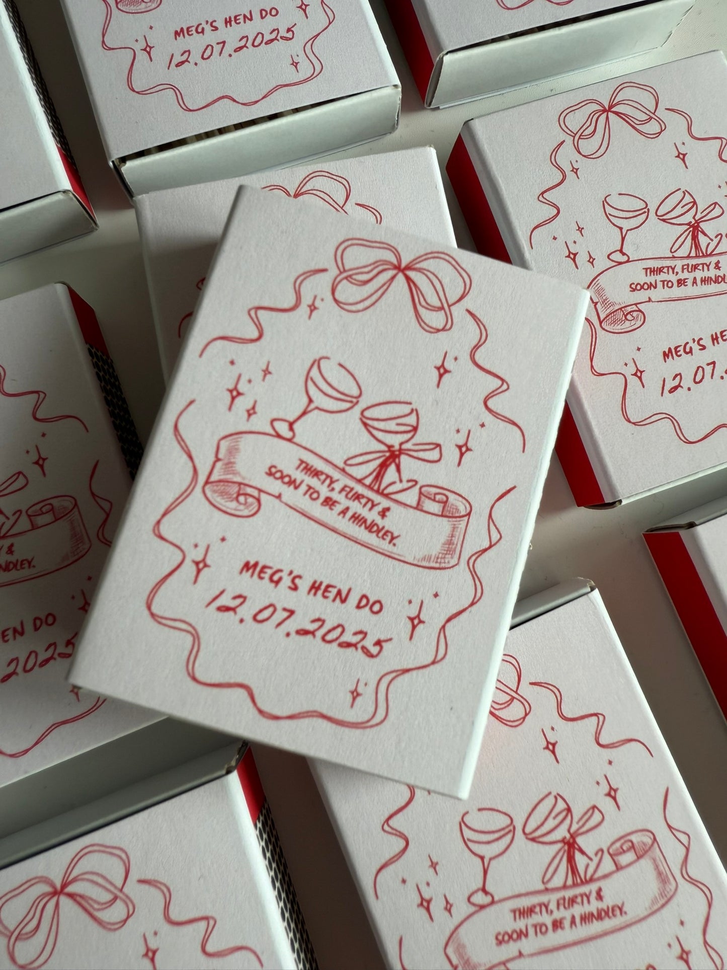 Personalised Matchboxes