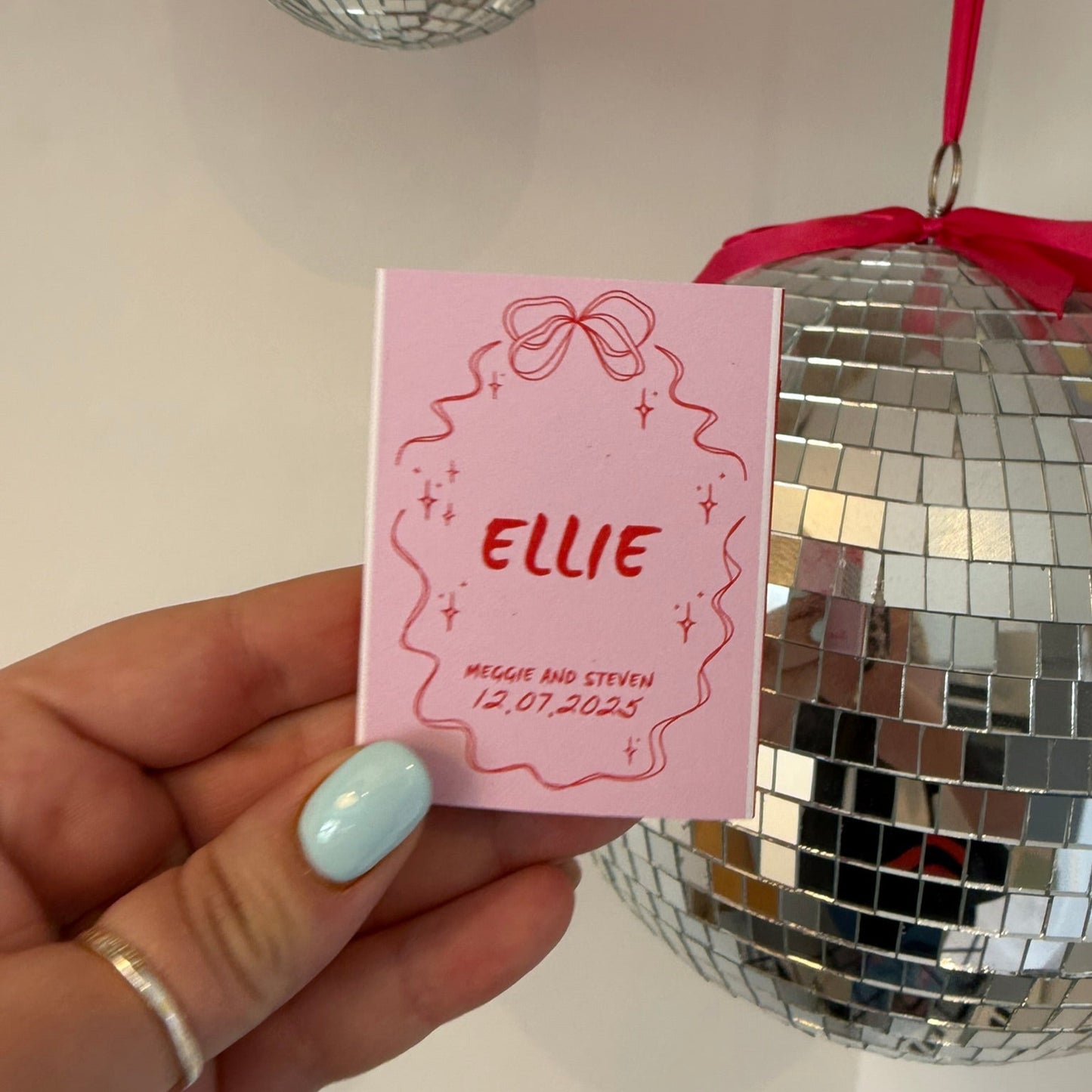 Matchbox Place Cards
