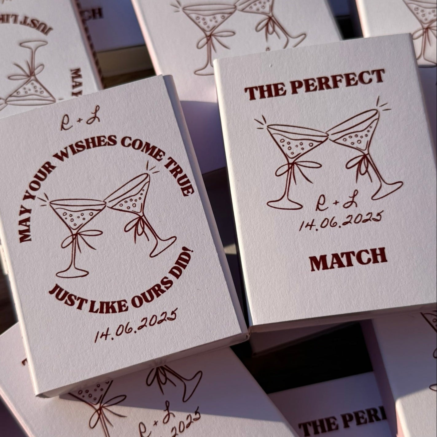 Personalised Matchboxes