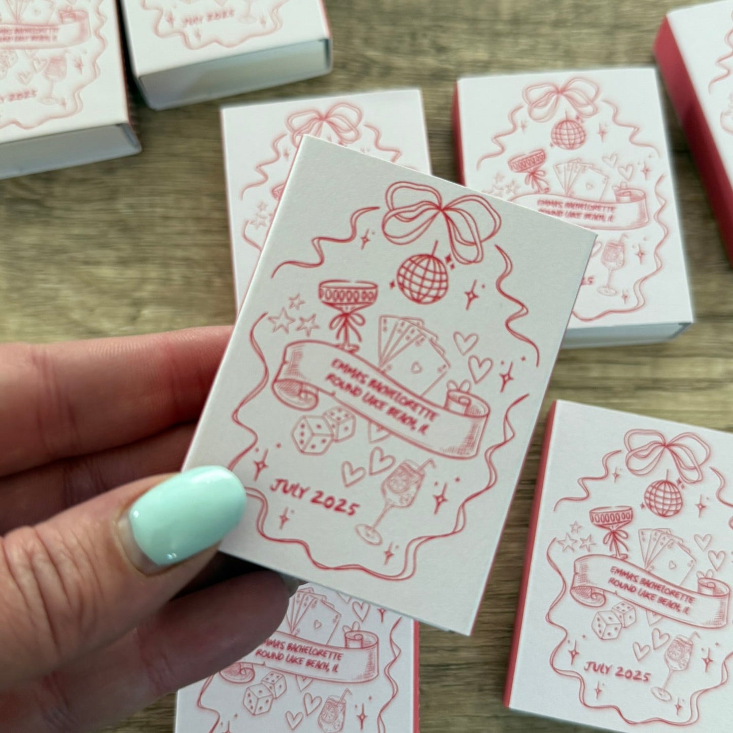 Personalised Matchboxes