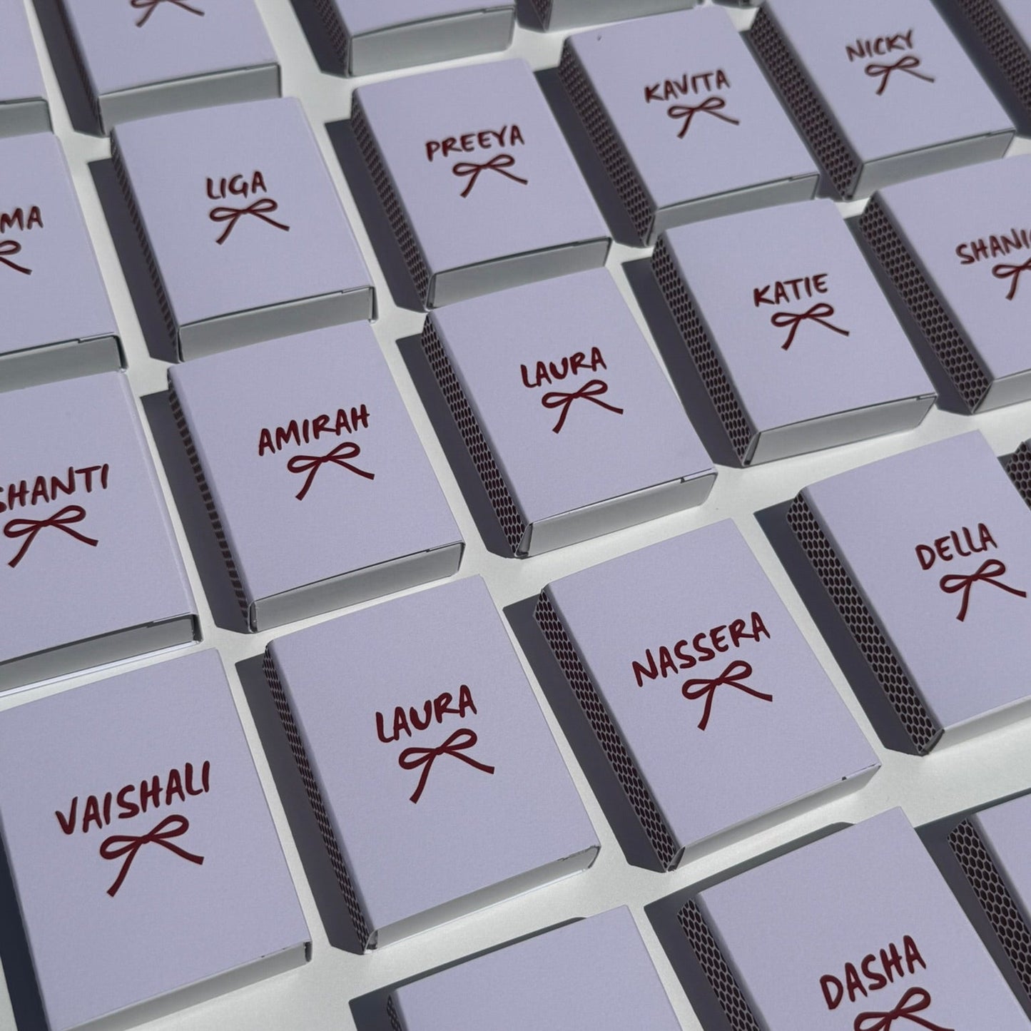 Matchbox Place Cards