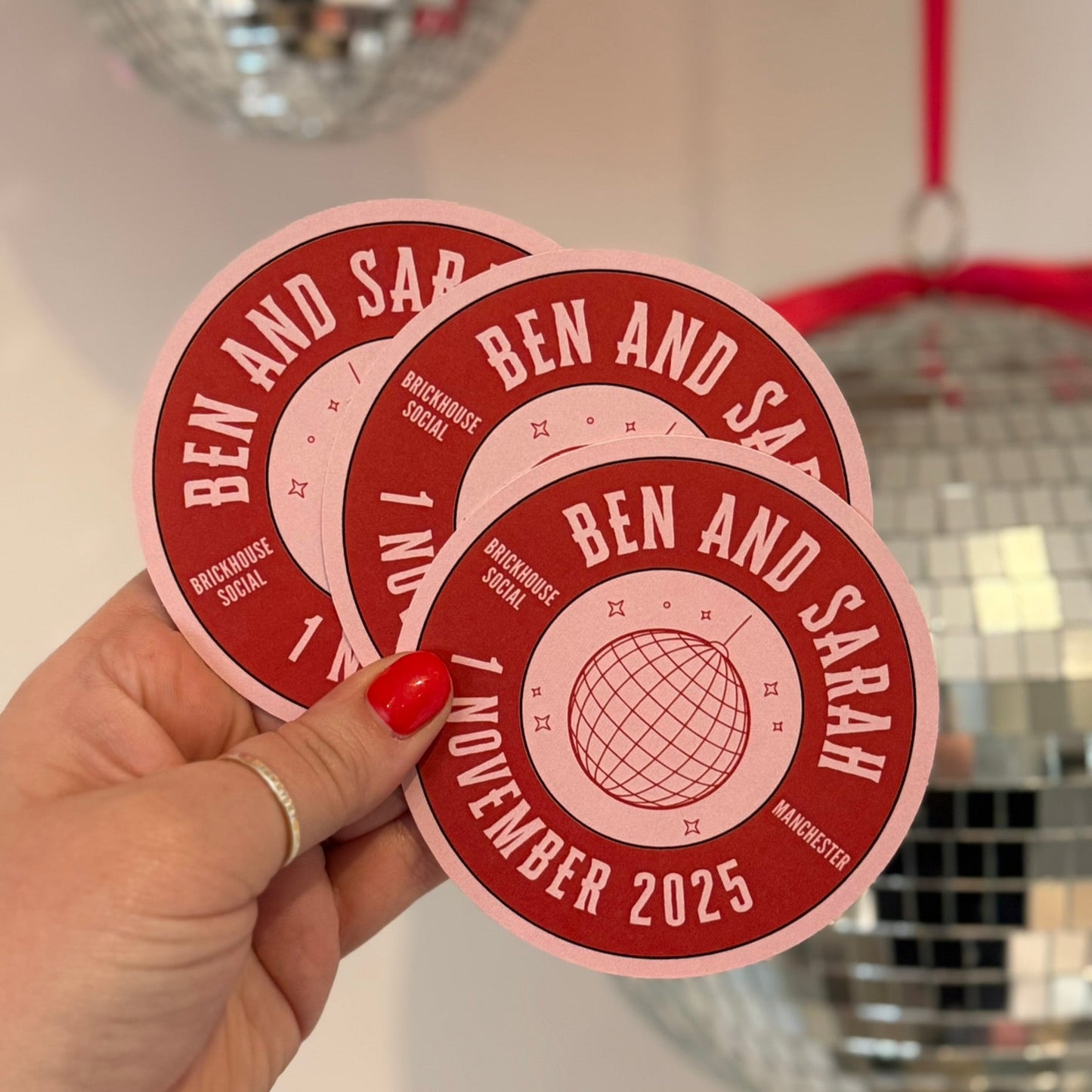Personalised Beer Mats / Coasters