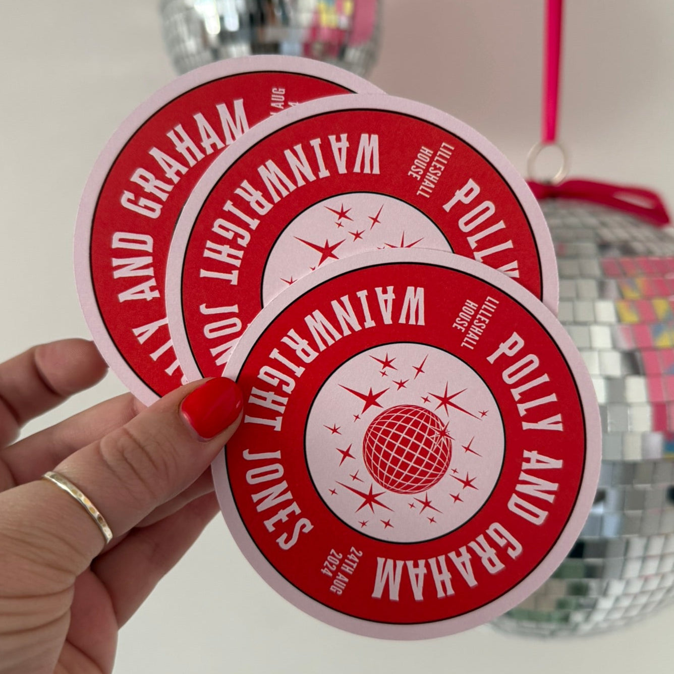 Personalised Beer Mats / Coasters
