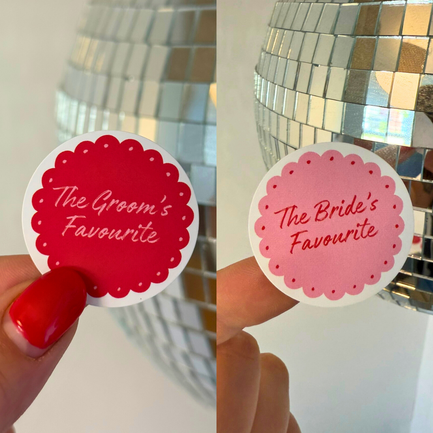 Round Permanent Stickers