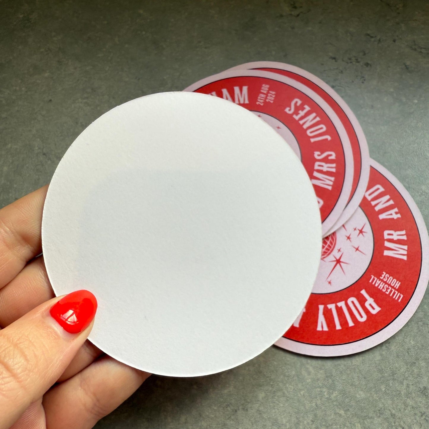 Personalised Beer Mats / Coasters