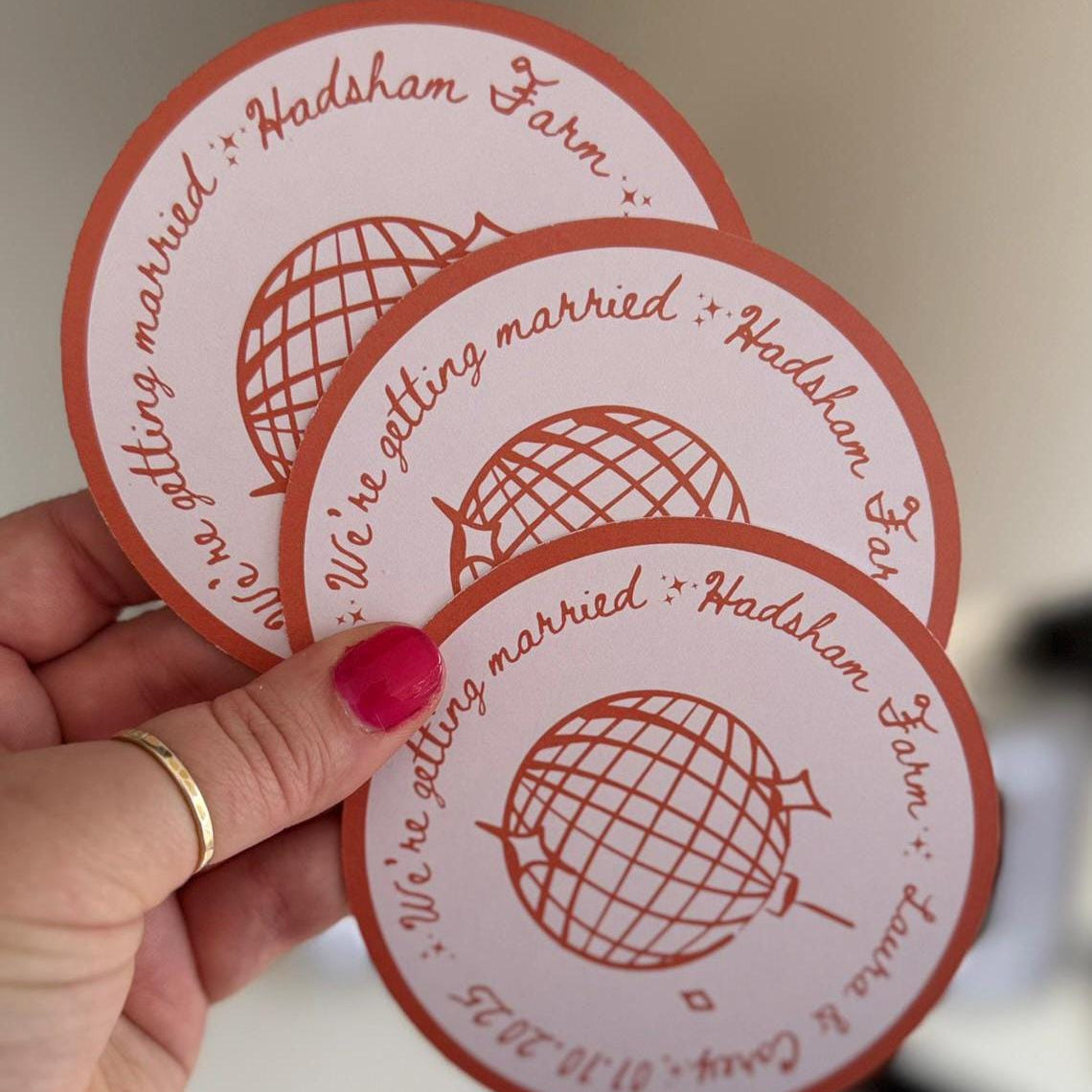 Personalised Beer Mats / Coasters