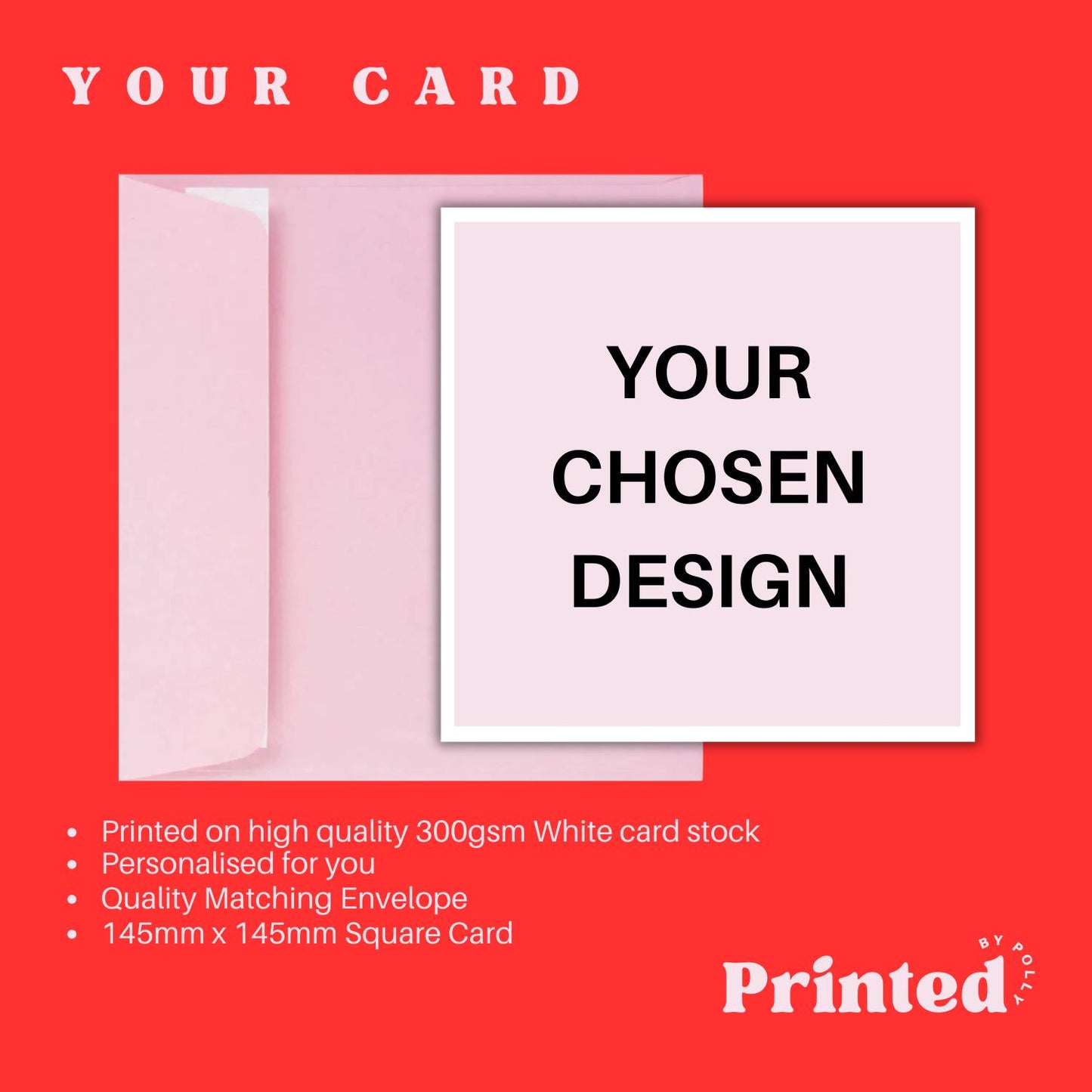 8th Personalised Birthday Card