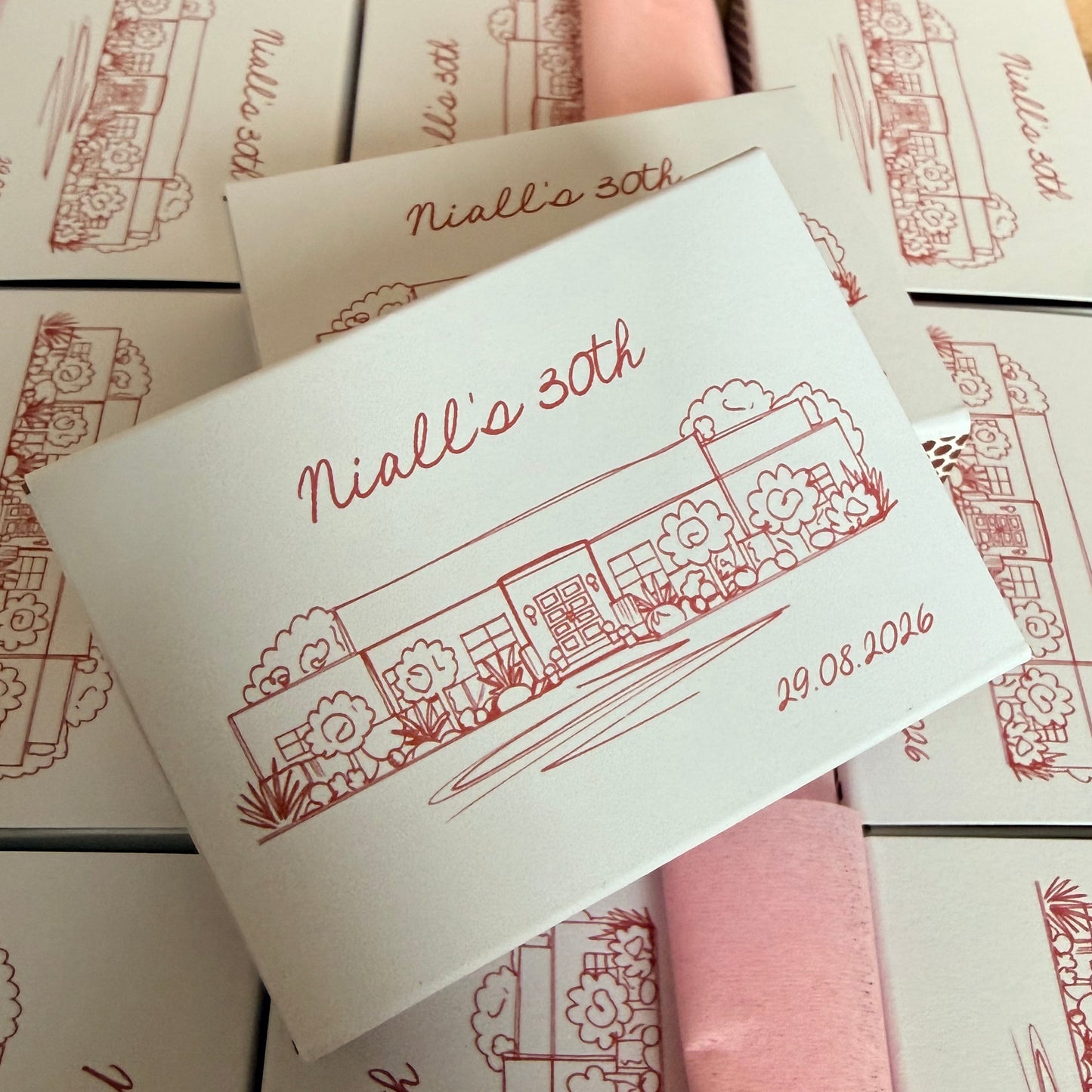 Custom Hand Drawn Venue Illustration