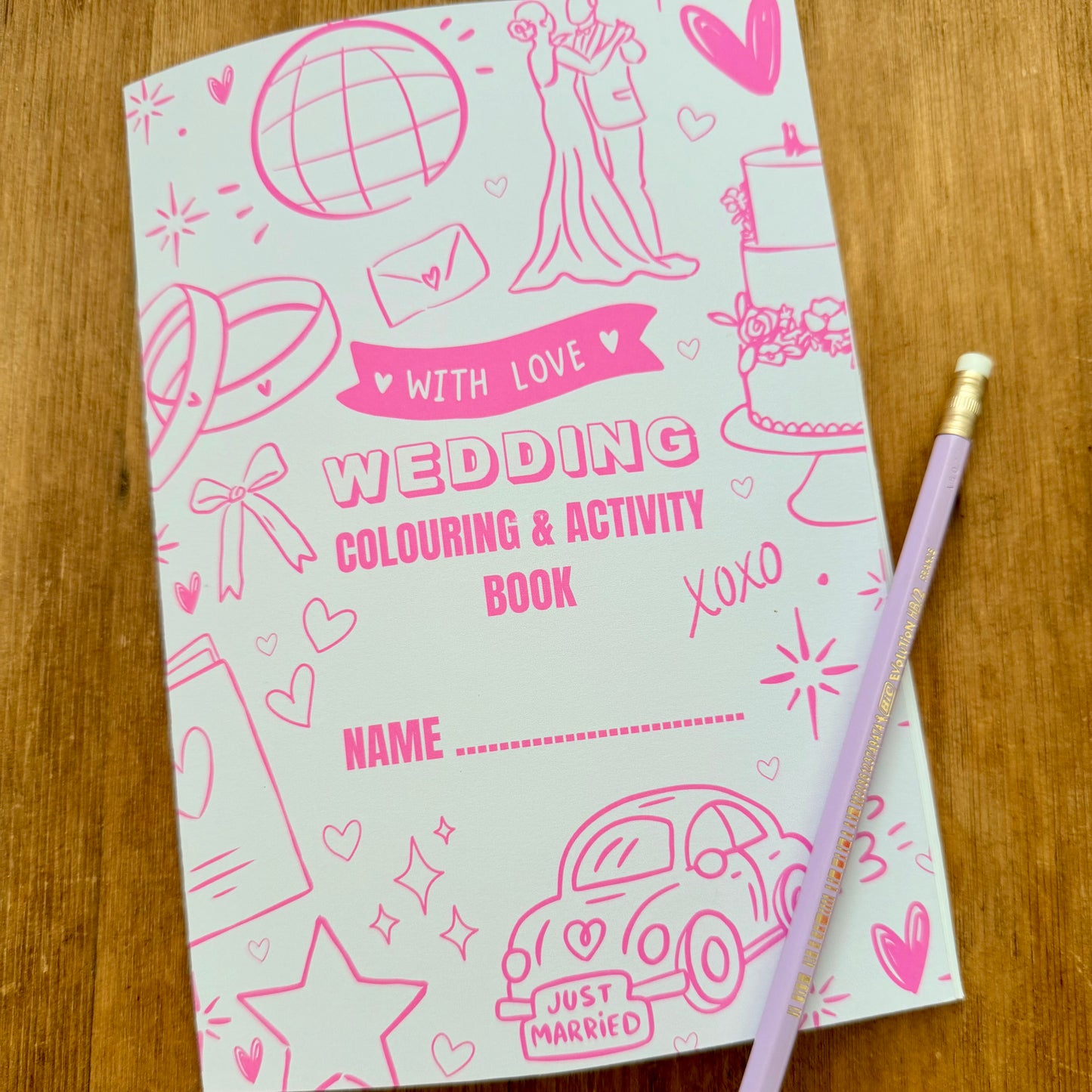 Wedding Activity Pack - A5