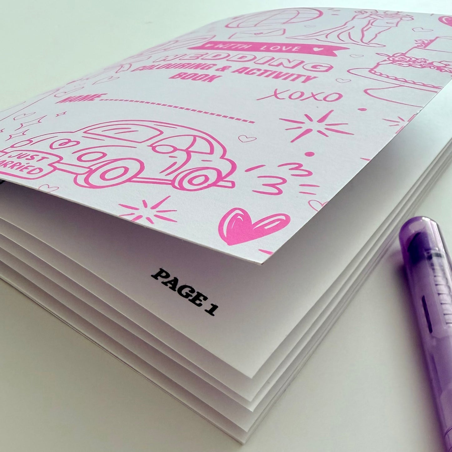 Wedding Activity Pack - A5