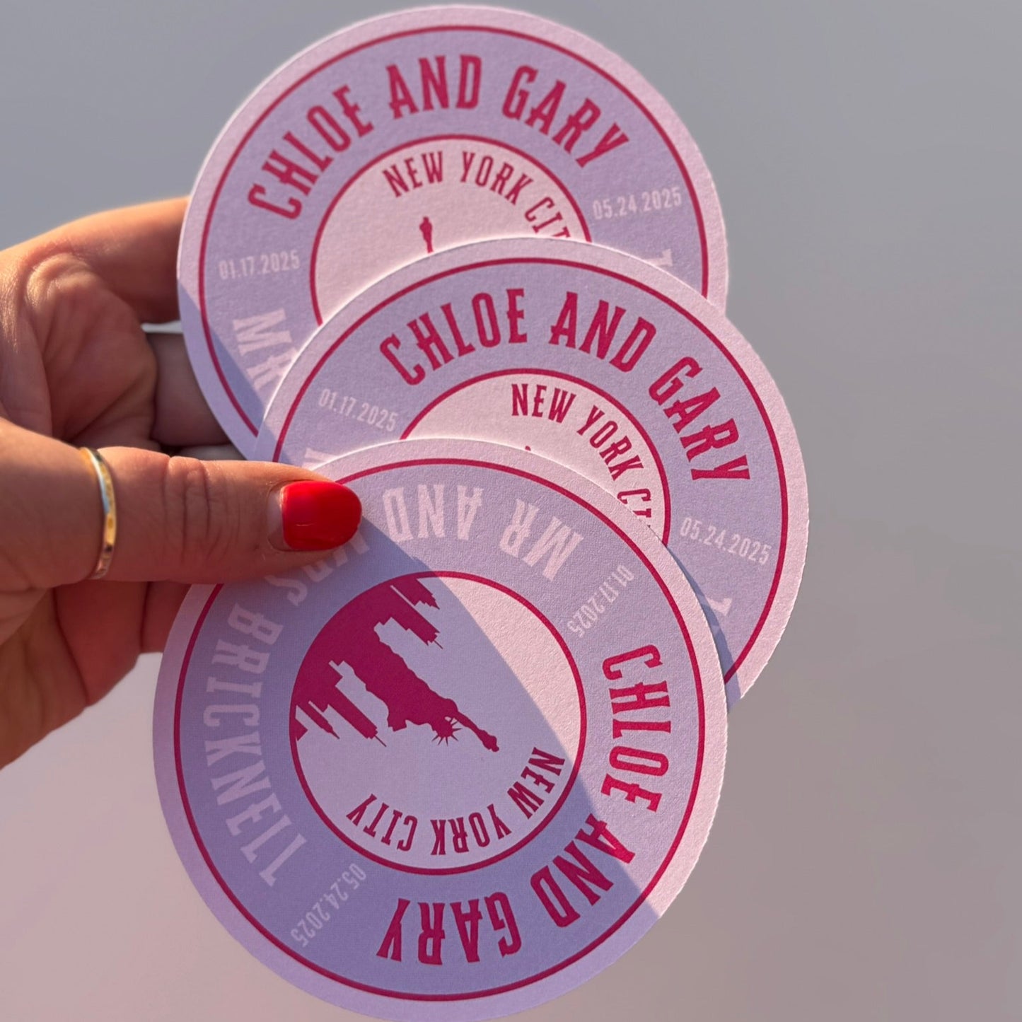 Personalised Beer Mats / Coasters