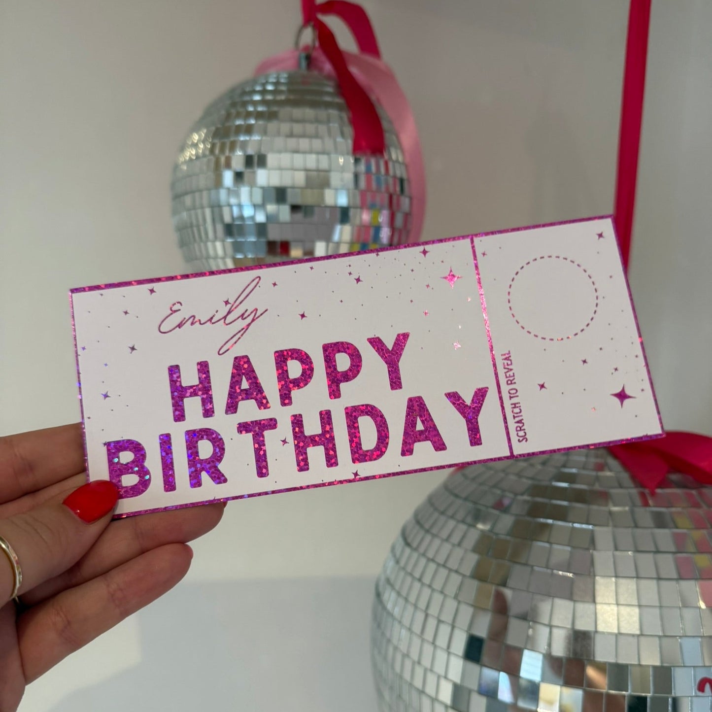 Happy Birthday Ticket