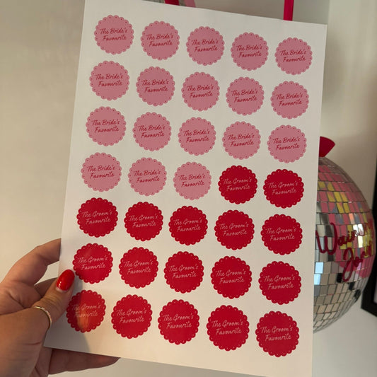 Round Permanent Stickers