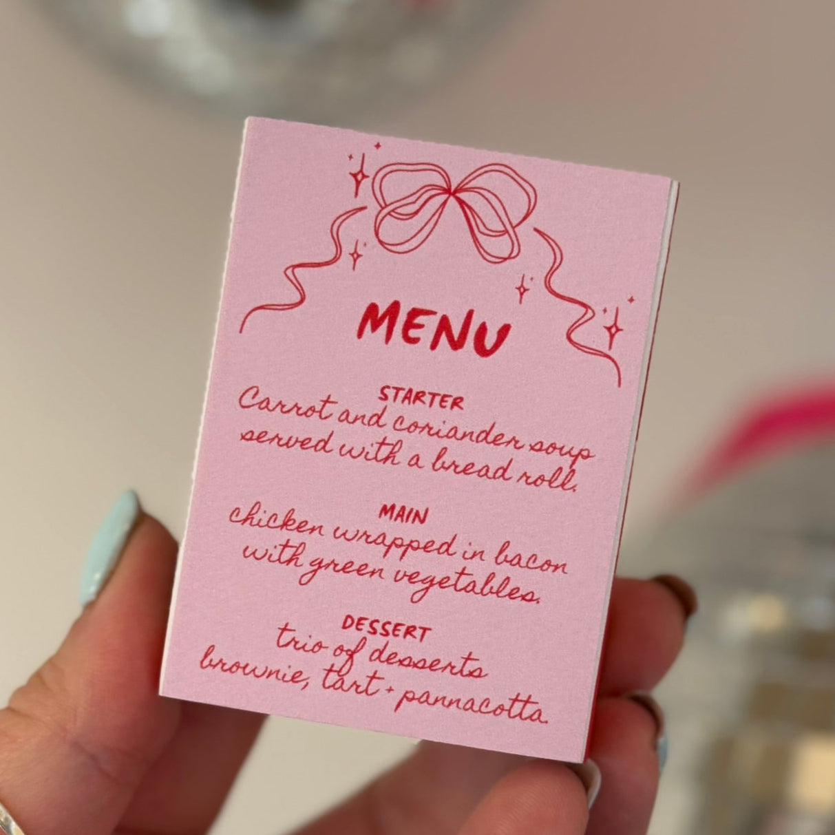 Matchbox Place Cards