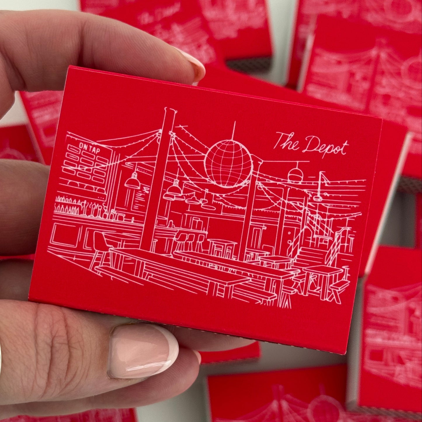 Custom Hand Drawn Venue Illustration
