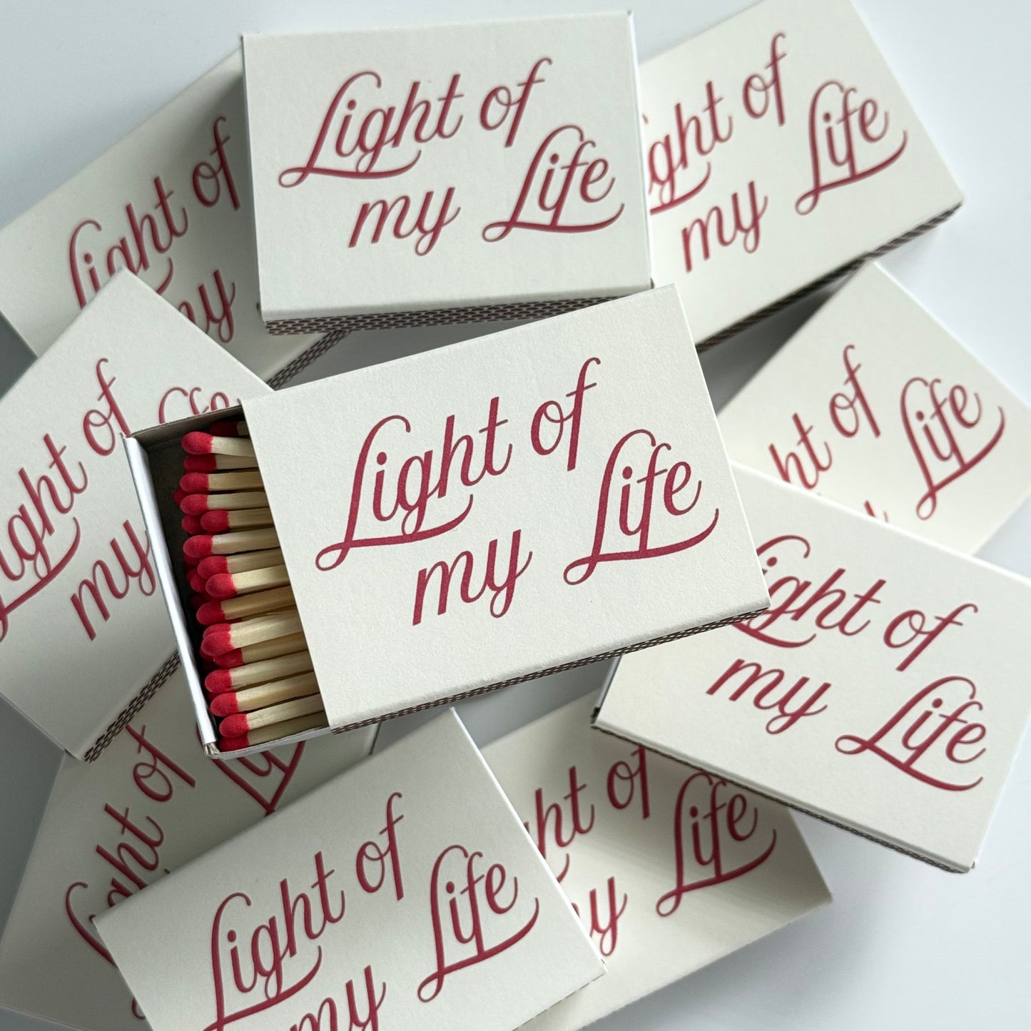 Personalised Matchboxes